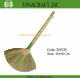 Durable grass broom from manfacturer